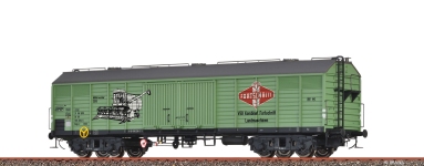 Brawa 50416 - H0 - Gedeckte Güterwagen Fortschritt, DR, Ep. IV